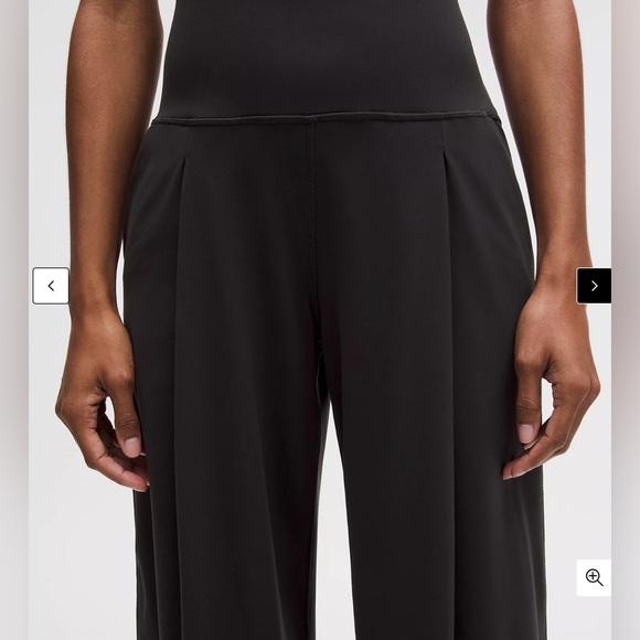 New Lululemon Athletica Align Palazzo Pants ~ Black - Picture 4 of 14